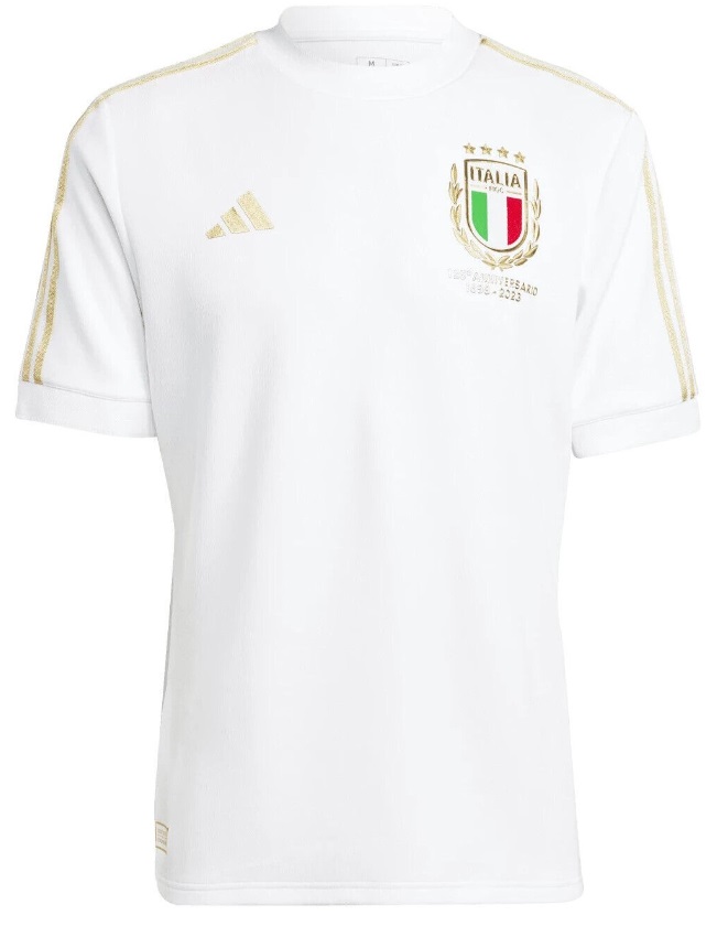 Camisa Seleção da Italia 2023 2024 Adidas oficial 125 anos